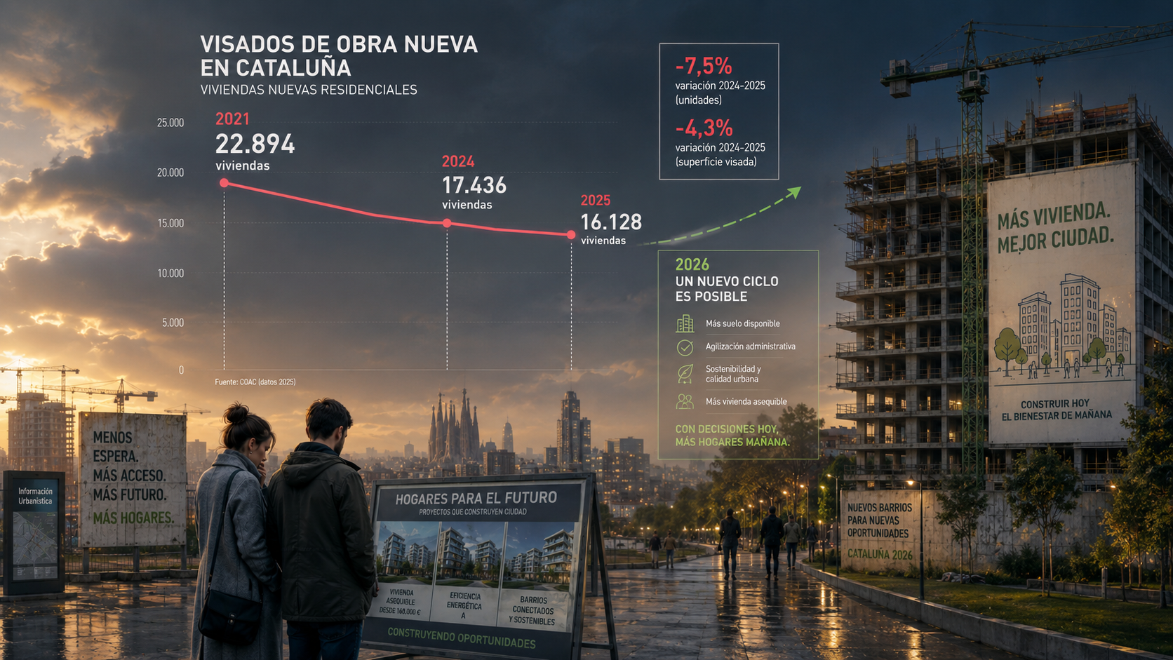 Visados en Cataluña: el déficit de 2025 y la incógnita que abre 2026
